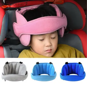 Бандаж За главата на Бебето, Държач за спалното колан, столчето за кола, стойка за сън, Колан за детска количка, стойка за седалка Изображение