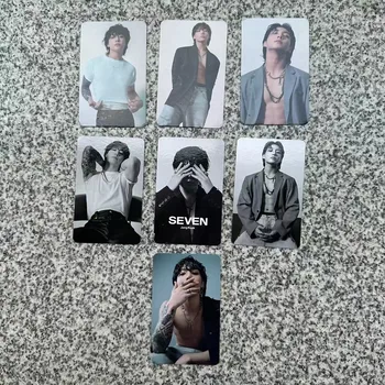 Kpop Idol, 7 бр./компл., албум картички Lomo Card, Новата колекция на подаръци за феновете с принтом снимки Изображение
